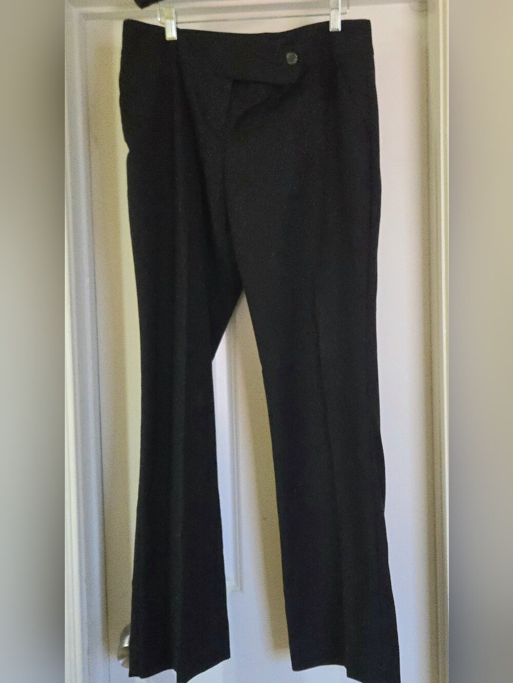 The Limited Women's Cassidy Fit Black Boot Cut Flared Dress Pants Trousers 12
